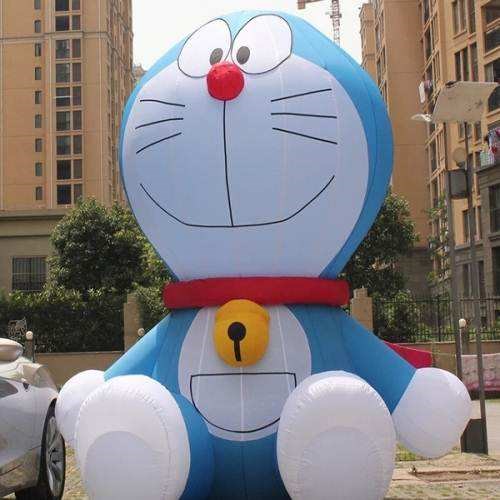 鹤城机器猫卡通充气人物